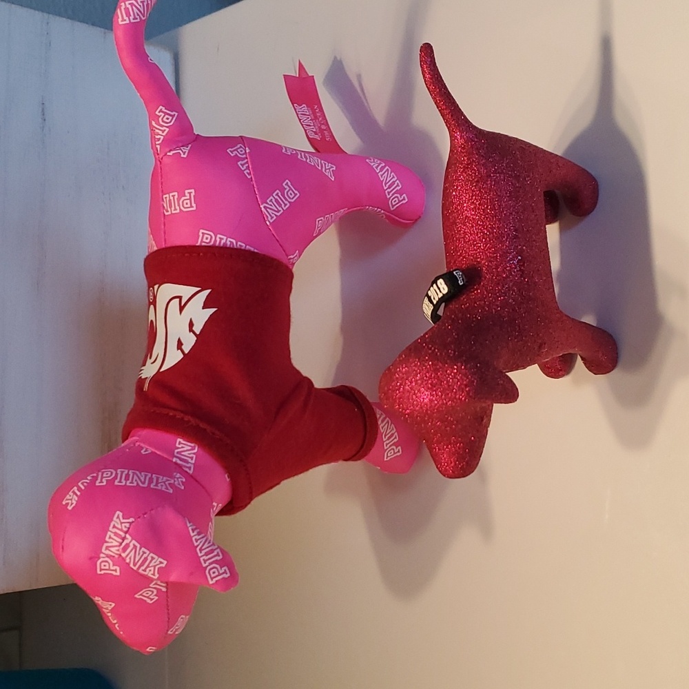 VS Pink Washington State Cougars Mini Dog and 2018 Ornament